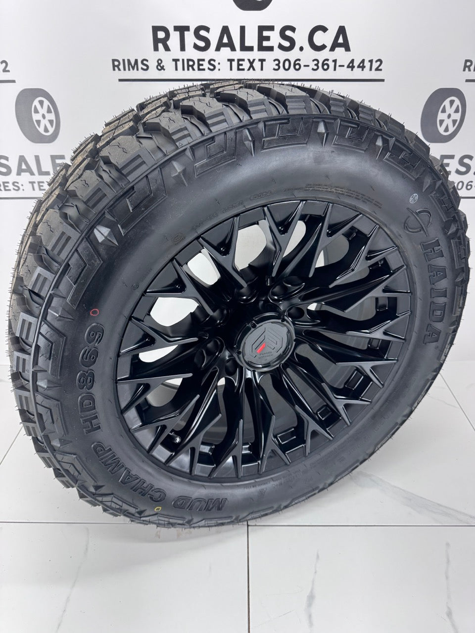 Haida Mud tires on 20x10 XR5 Rims 8x165