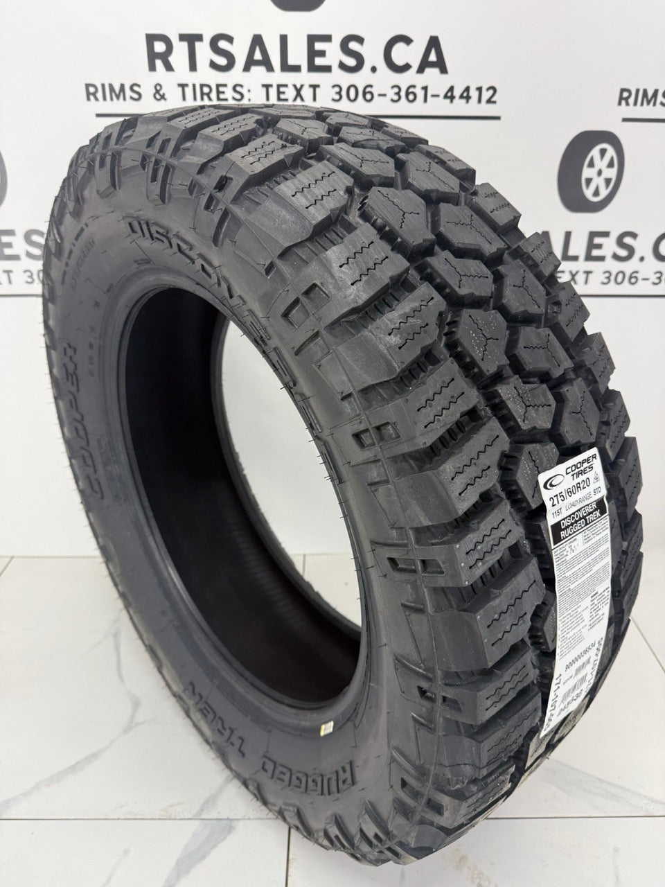 275/60R20 Cooper Rugged Trek All Weather Tires