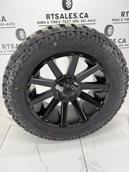 Haida Mud Tires on 20" Fuel Contra Rims 6x135/139
