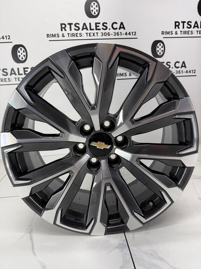 22x9 Chevy Factory OEM 1500 Rims 6x139 (Takeoffs)