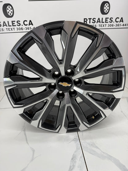 22x9 Chevy Factory OEM 1500 Rims 6x139 (Takeoffs)