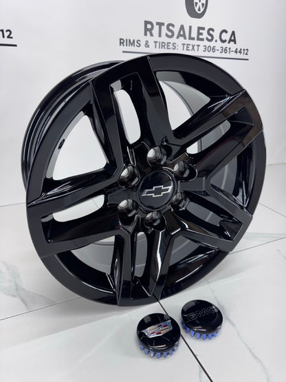 6×139 Black Trail Boss Replica R245 Rims – 17" & 18"