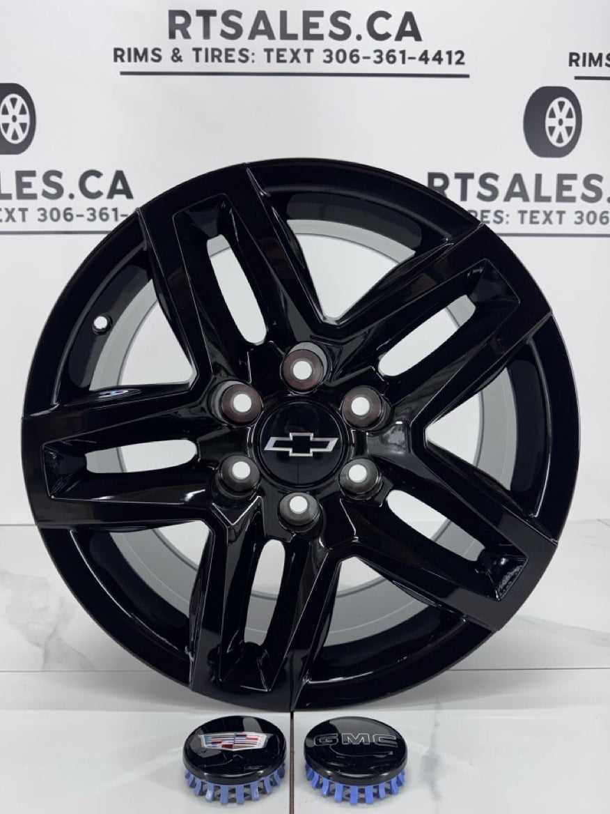 6×139 Black Trail Boss Replica R245 Rims – 17" & 18"