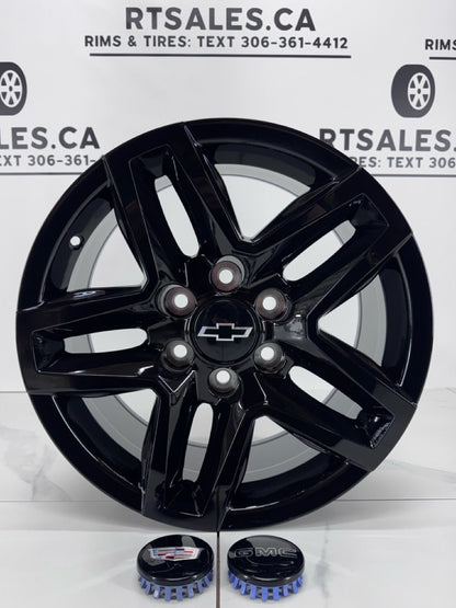 6×139 Black Trail Boss Replica R245 Rims – 17" & 18"