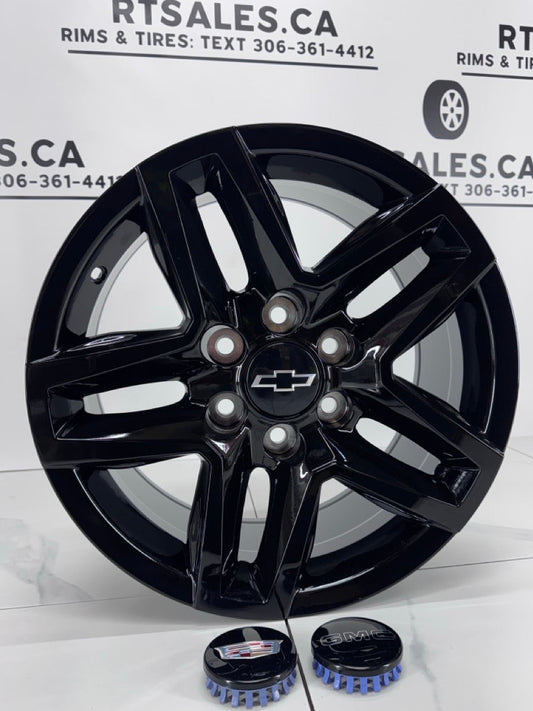 6×139 Black Trail Boss Replica R245 Rims – 17" & 18"