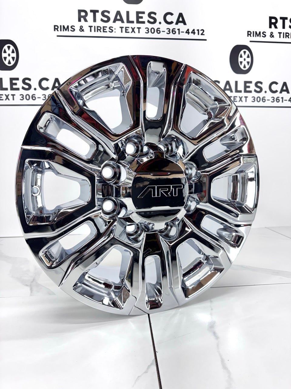 8x180 Chrome Denali Replica Rims 18", 20"