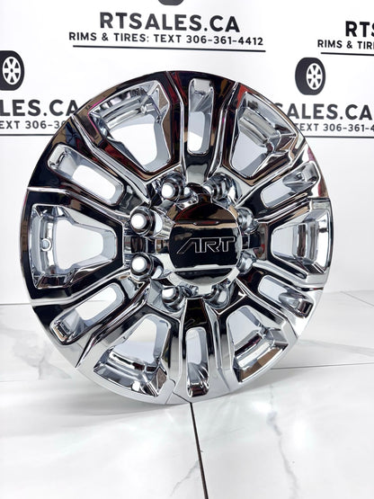 8x180 Chrome Denali Replica Rims 18", 20"