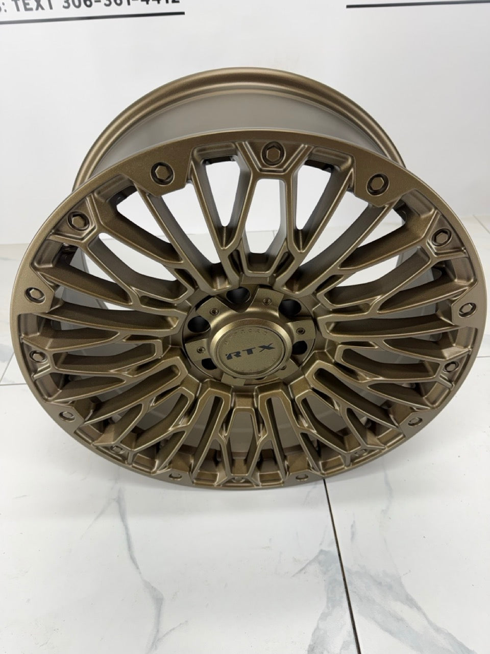 6x135 & 6x139.9 Satin Bronze RTX Chaos Rims 20", 22"