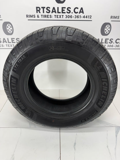 265/70/18 Michelin LTX Trail All Season tires (Light use)
