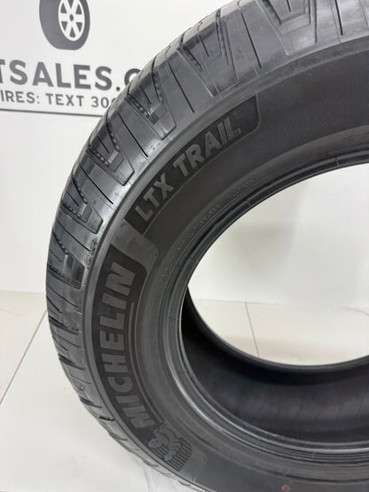 265/70/18 Michelin LTX Trail All Season tires (Light use)