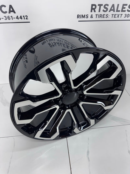 22x9 Replika Rims 6x139.7 Ram 1500