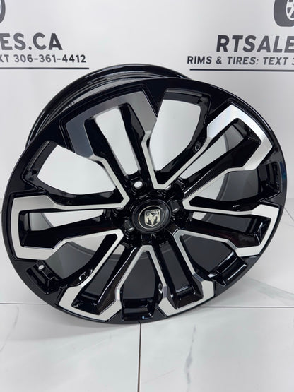 22x9 Replika Rims 6x139.7 Ram 1500