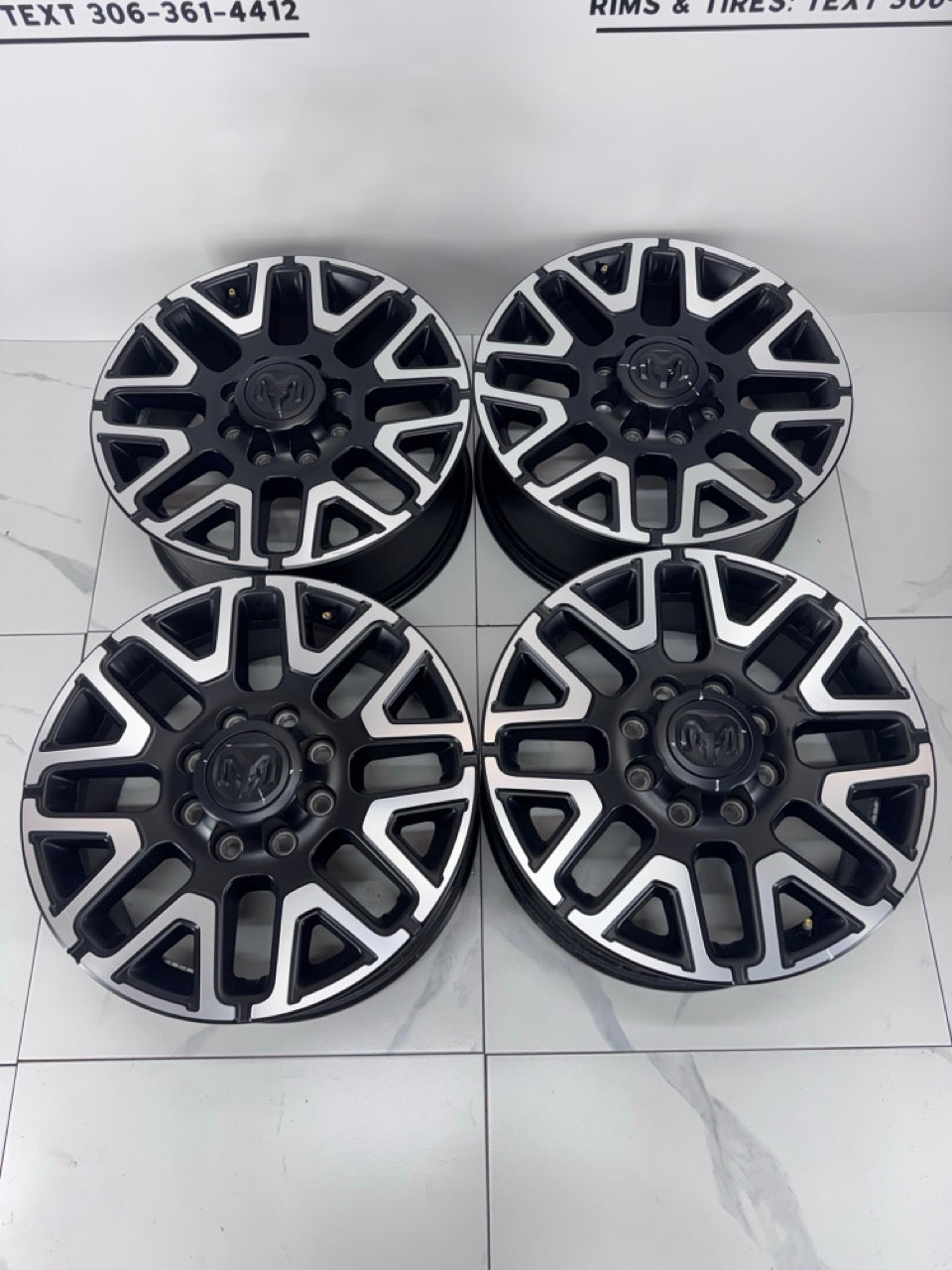 20x8 Dodge Ram 2500/3500 Factory OEM Rims 8x165 (Lightly Used)