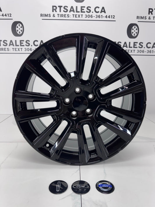 19x8 R280 Rims 5x108 Gloss Black