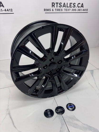 19x8 R280 Rims 5x108 Gloss Black