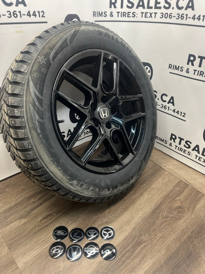 235/60/18 Studded WINTER TIRES rims 5x114.3