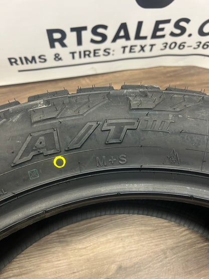 285/55/20 Toyo AT3 All Weather