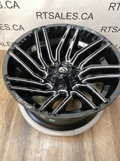 22x12 Fuel Typhoon Rims 8x170