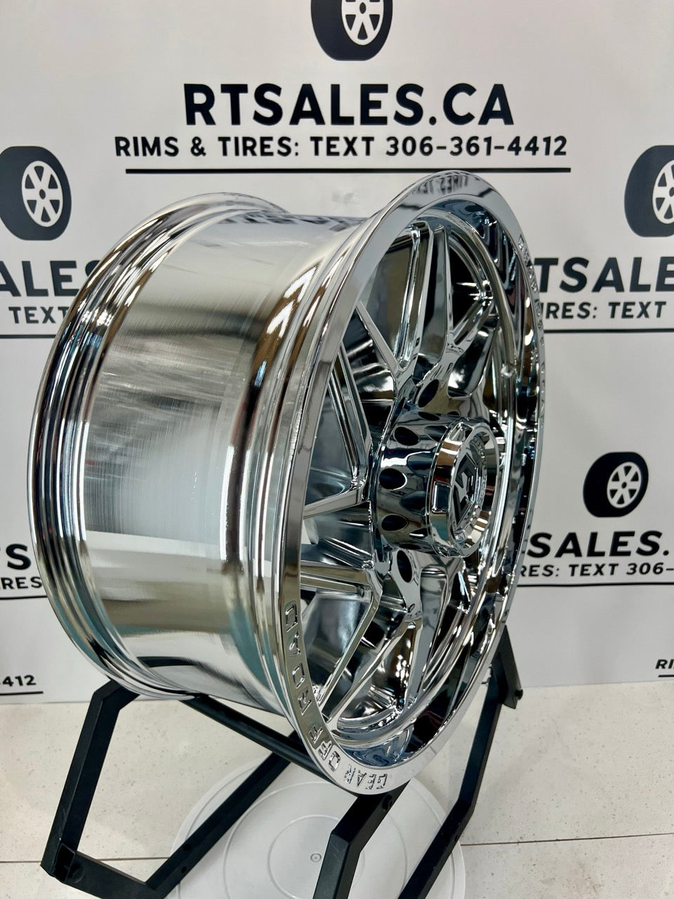 20x9 Gear Ratio Rims 8x170 Chrome