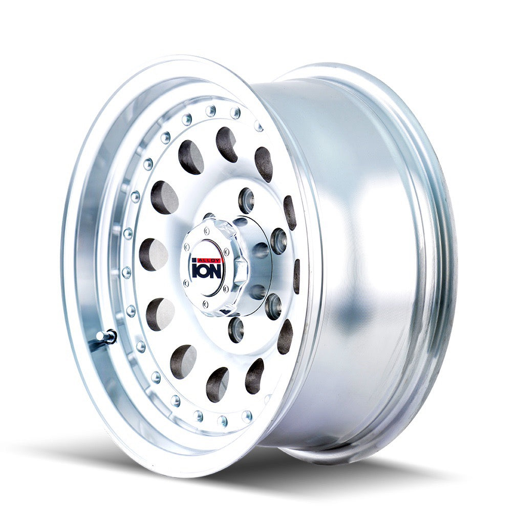 16x7 Ion 71 Machined Rims 8x165