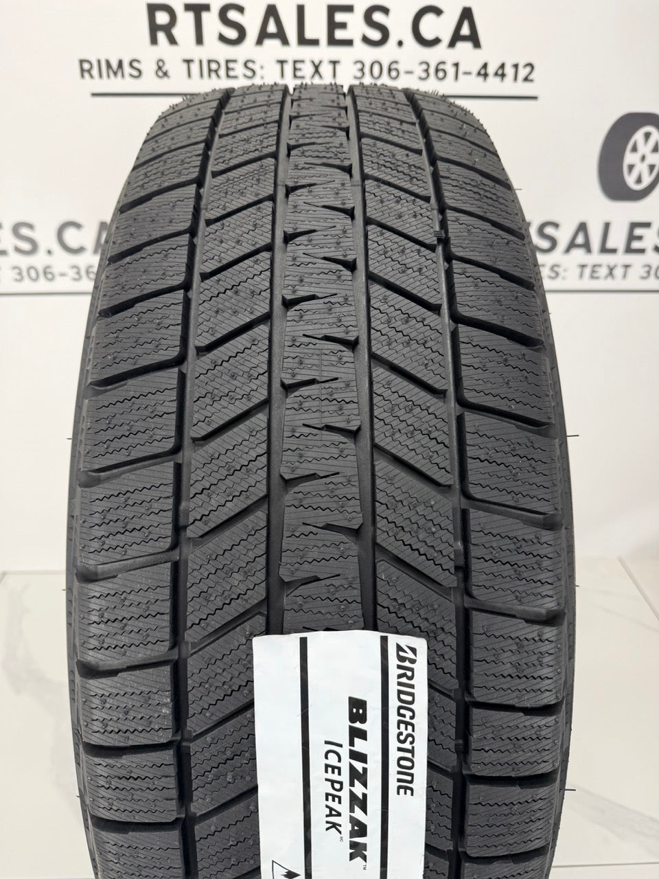 Bridgestone Icepeak Winter Tires on 6x139 Black Replica Ram 1500 Rims – 18", 20", 22"