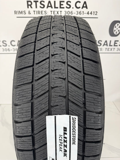 Bridgestone Icepeak Winter Tires on 6x139 Black Replica Ram 1500 Rims – 18", 20", 22"