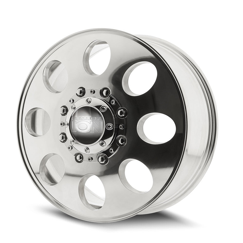 20x8.25 Ion 167 Polished Dually Rims