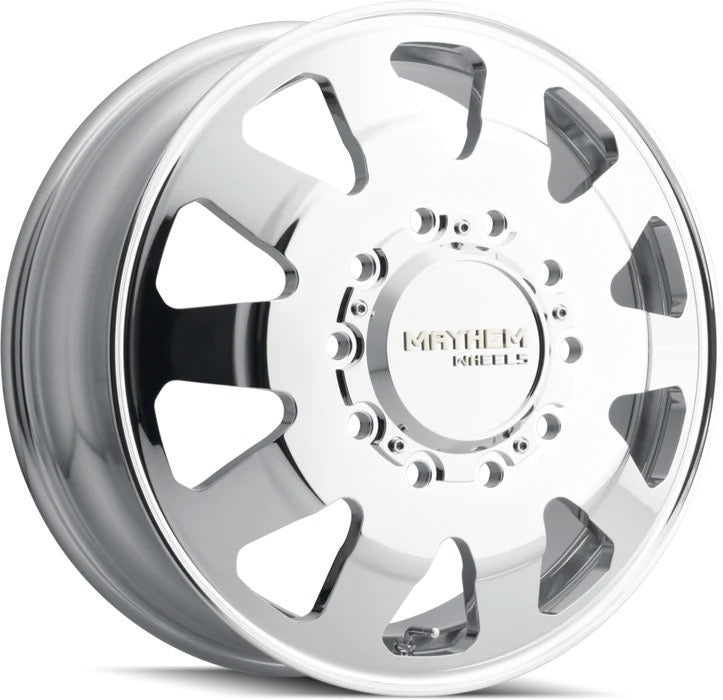 22" Mayhem Challenger 8181 Polished Dually Rims 10x225