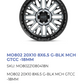 20x10 Moto Metal MO802 Rims 8x165