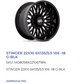 22x10 Moto Metal Stinger Rims 6x135 6x139.7