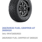 265/50/20 Fuel GRIPPER A/T All Season Tires