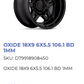 18x9 Fuel Oxide Rims 6x139.7