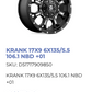 17x9 Fuel Krank Rims 6x135 6x139.7