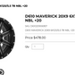 20x9 Fuel Maverick Rims 6x120 6x139.7 +20mm