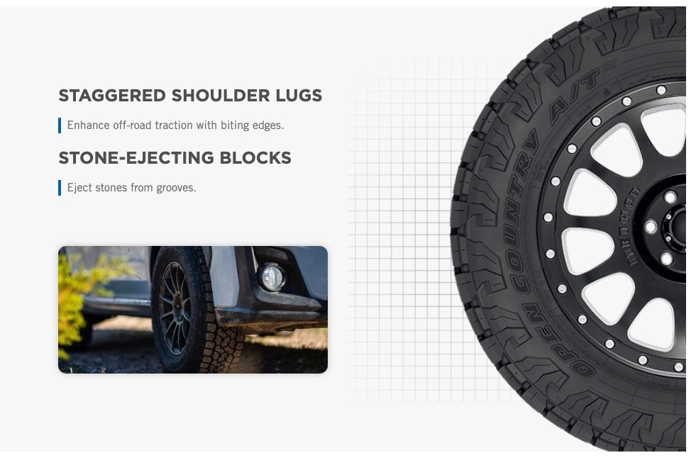 LT 265/65/17 Toyo AT3 All Weather 10 Ply