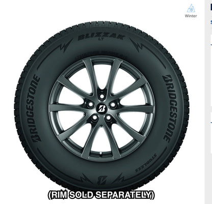 LT 265/70/18 Bridgestone Blizzak 10 ply Winter