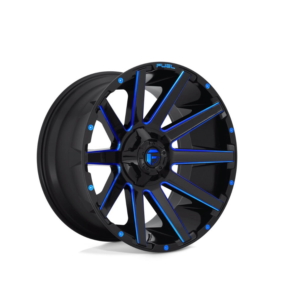 20x10 Fuel Contra Rims 8x165