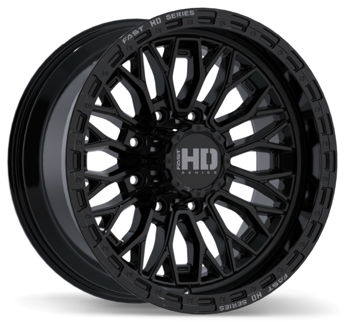 20x10 Fast HD Gloss Black Muramasa Rims