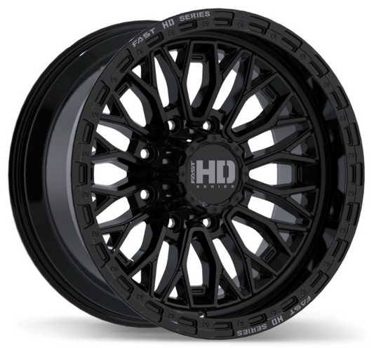20x10 Fast HD Gloss Black Muramasa Rims