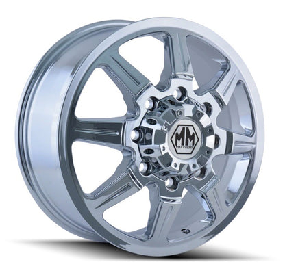 17x6.5 Mayhem Monstir Dually Rims 8x210