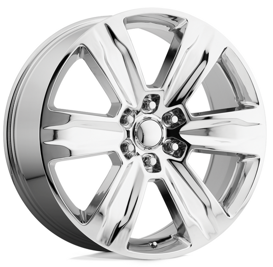 22x9 Replica F-150 Platinum Rims Chrome 6x135