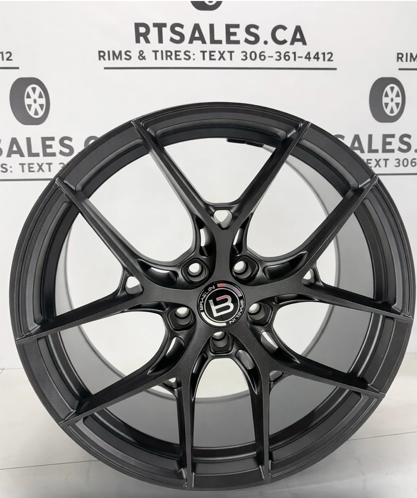 Braelin BR14 Satin Black Anthracite Rims 18", 19", 20"