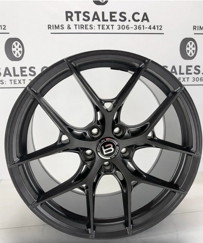 Braelin BR14 Satin Black Anthracite Rims 18", 19", 20"
