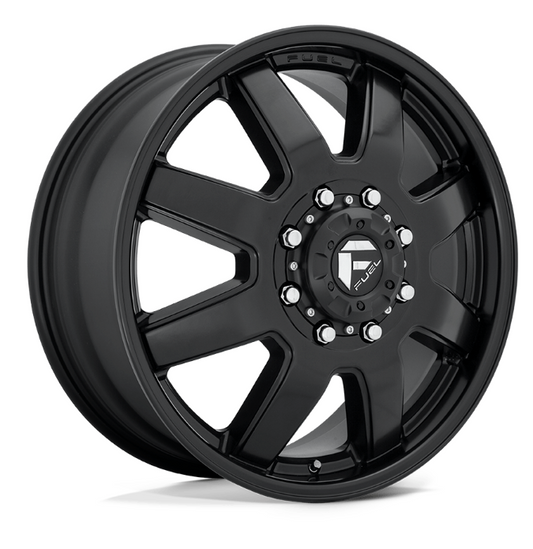 20x8.25 Fuel Maverick Matte Black Dually Rims