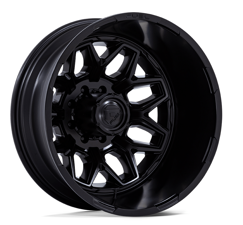 Fuel Flux Black Dually Rims 20", 22"