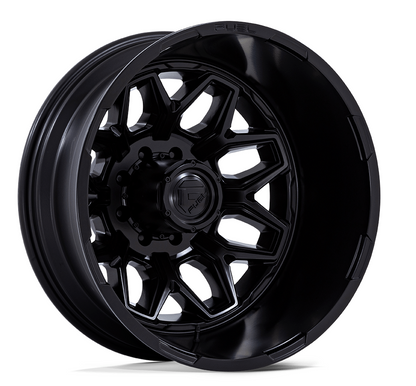 Fuel Flux Black Dually Rims 20", 22"