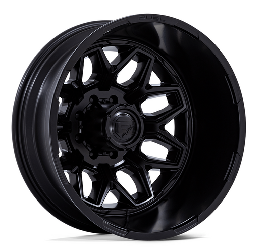 Fuel Flux Black Dually Rims 20", 22"