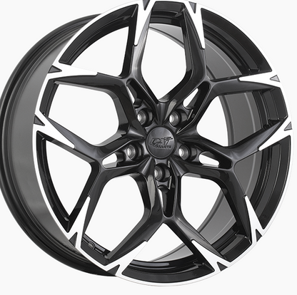 19x8  DAI RAZOR-X Rims 5x115