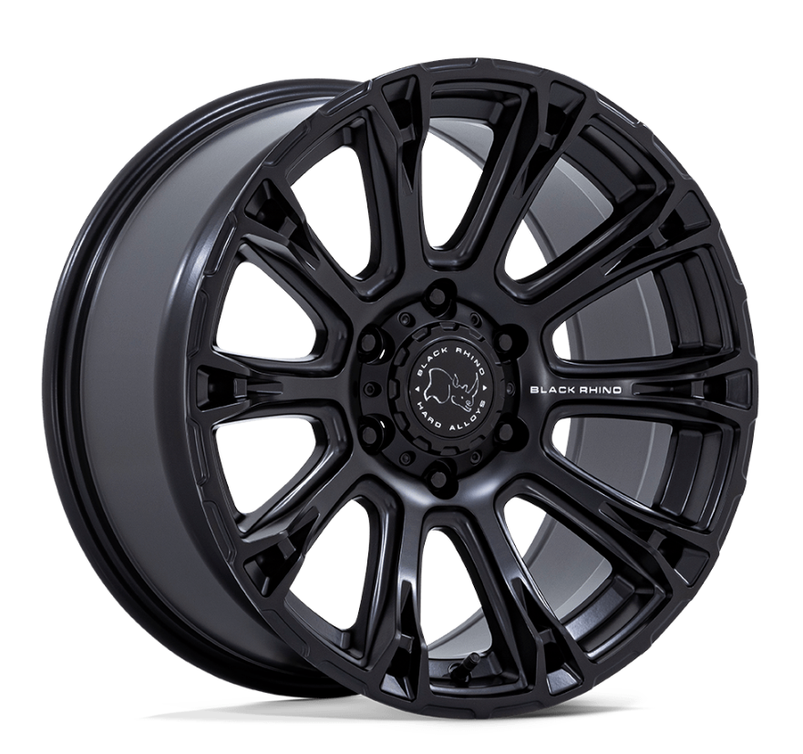 18x9 DiamondBack Matte Black 6x135