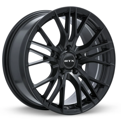 5x114.3 RTX Vertex Satin Black 16", 17", 18"
